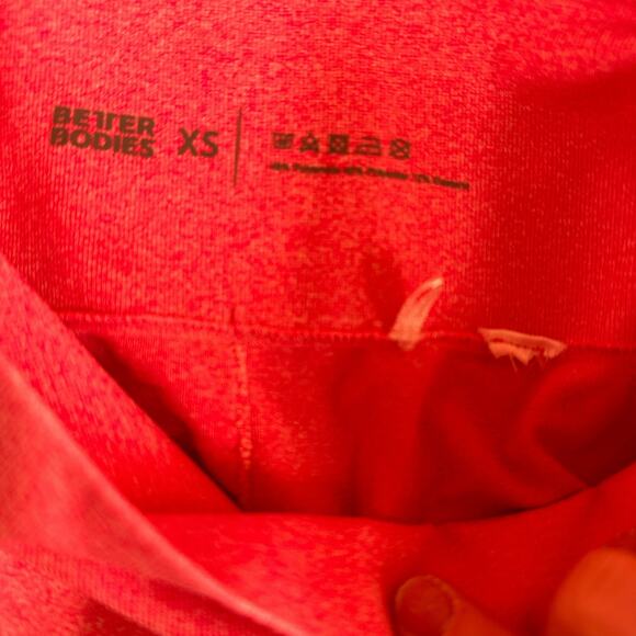 Better Bodies Pink Seamless Workout Leggings Size XS - Picture 6 of 6